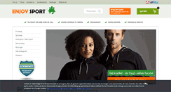 Desktop Screenshot of enjoysport.dk